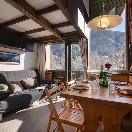 Appartement Grand Roc B9 From Slopes 260m, Mountain View & Parking - Happy Chamonix